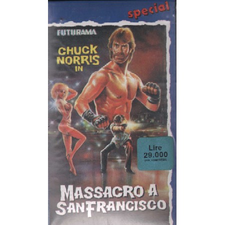 Massacro A San Francisco VHS Lo Wei Univideo – S05028 Sigillato