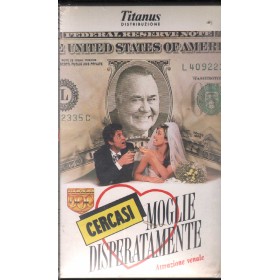 Cercasi Moglie Disperatamente VHS Larry Yust Univideo – none Sigillato Cercasi Moglie Disperatamente VHS Larry Yust Univideo – none Sigillato