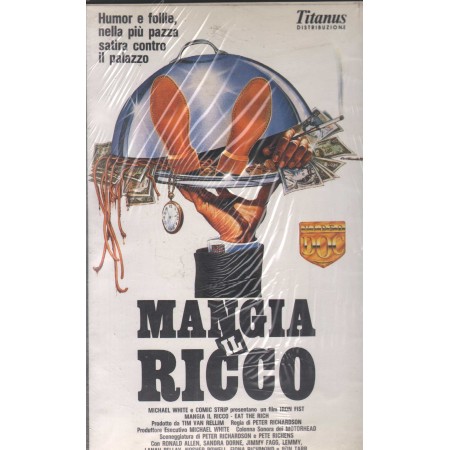 Mangia Il Ricco VHS Peter Richardson Univideo – 00004 Sigillato