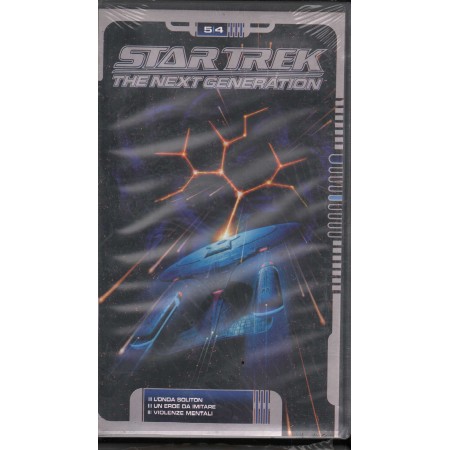 Star Trek, The Next Generation 54 VHS Various Univideo – PVS71102 Sigillato