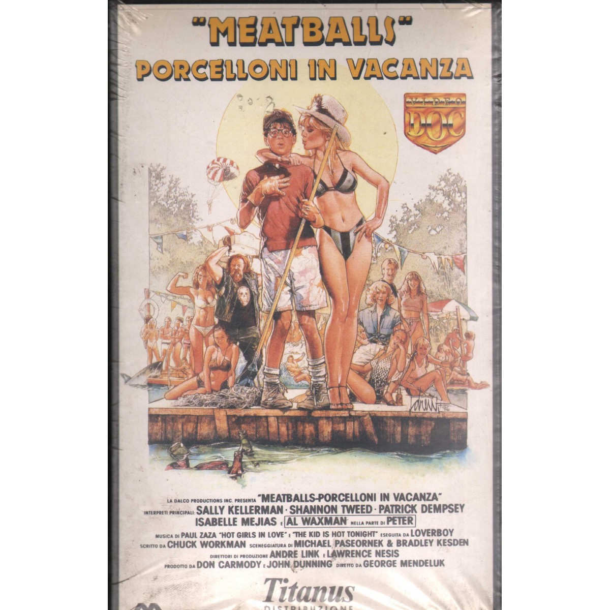 Meat Balls, Porcelloni In Vacanza VHS Mendeluk 00007 Sigillato