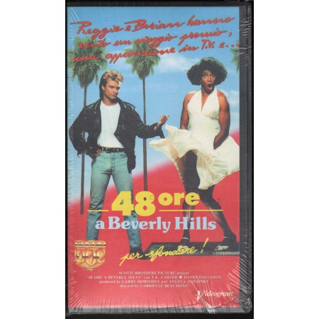 48 Ore A Beverly Hills VHS Gabrielle Beaumont Univideo – 00001 Sigillato