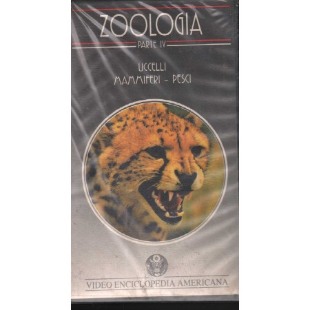 Video Enciclopedia Americana, Zoologia Parte IV VHS RCA – XXIX Sigillato