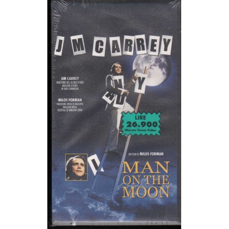 Man On The Moon VHS Milos Forman Univideo – PIV18641 Sigillato