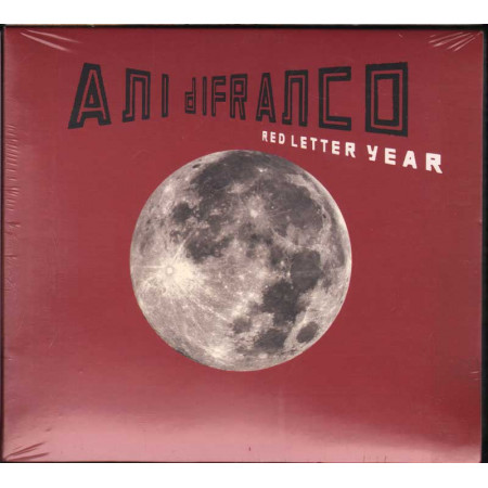 Ani DiFranco CD Digipack Red Letter Year Nuovo Sigillato 0827565043125