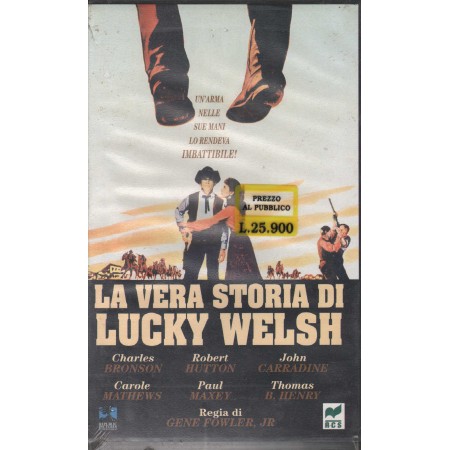 La Vera Storia Di Lucky Welsh VHS Gene Fowler, Jr. Univideo – 22010 Sigillato