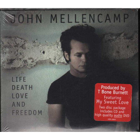 John Mellencamp CD DVD Life Death Love And Freedom Digipack Sig 0888072308220