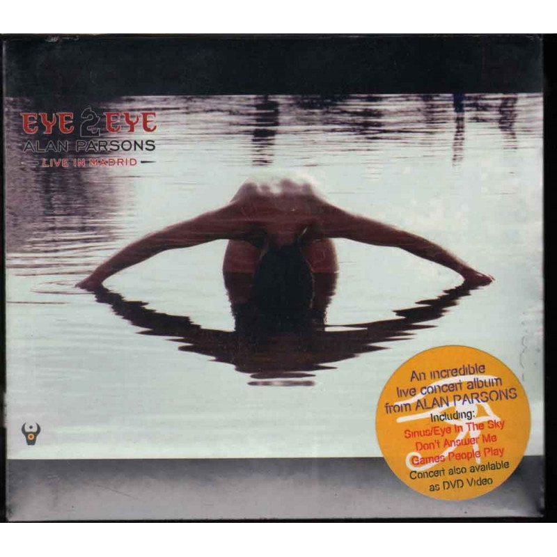 Alan Parsons CD Eye 2 Eye (Live In Madrid) Digipack Sigillato 8024391045121 Alan Parsons CD Eye 2 Eye (Live In Madrid) Digipack Sigillato 8024391045121