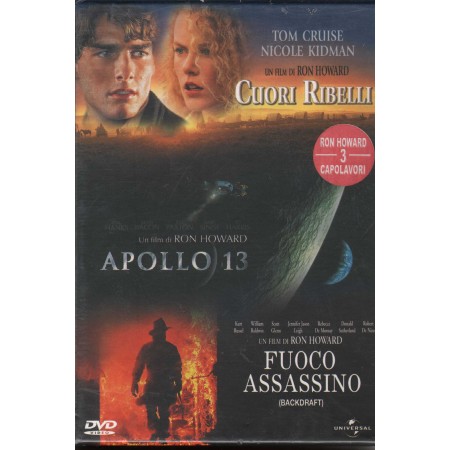 Apollo 13, Fuoco Assassino, Cuori Ribelli DVD Ron Howard Sony – 748231145U Sigillato