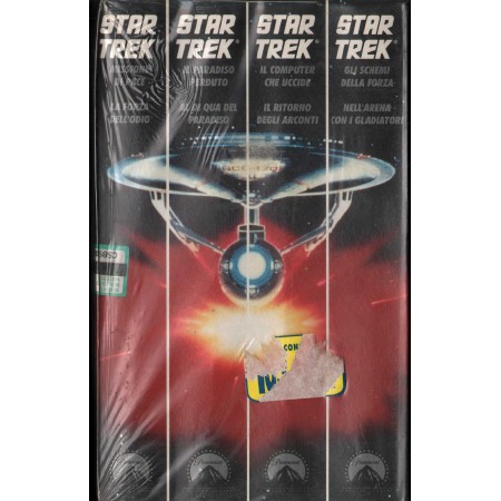 Star Trek Vol. 4 Cofanetto VHS Paramount – PVS70470 Sigillato