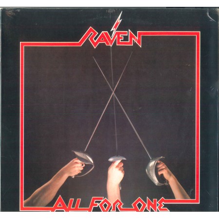 Raven Lp Vinile All For One Neat Records NEAT 1011 Sigillato