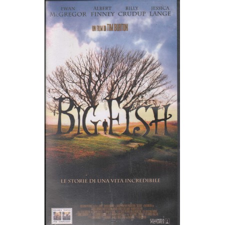 Big Fish, Le Storie Di Una Vita Incredibile VHS Tim Burton Univideo – CC82252 Sigillato