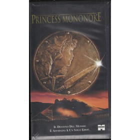 Princess Mononoke VHS Hayao Miyazaki Univideo – VS4844 Sigillato Princess Mononoke VHS Hayao Miyazaki Univideo – VS4844 Sigillato