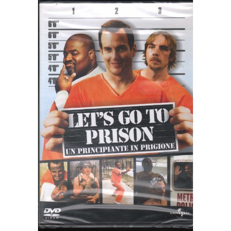 Let's Go To Prison - Un Principiante In Prigione DVD Bob Odenkirk 8249679 Sigillato