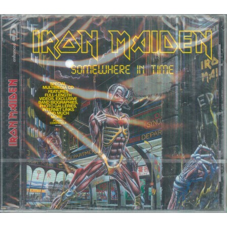 Iron Maiden CD Somewhere In Time EMI ‎– 7243 4 96924 0 4 Sigillato