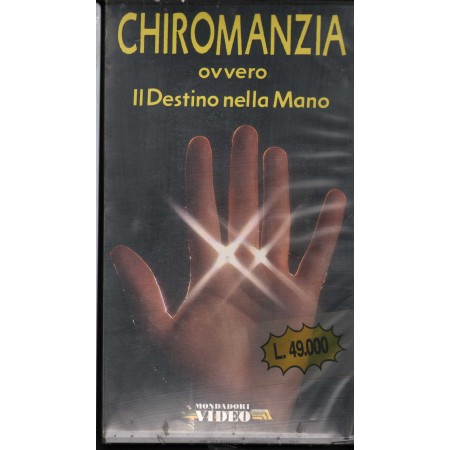 Chiromanzia Ovvero Il Destino Nella Mano VHS Remigio Ducros Univideo – MVD15001 Sigillato