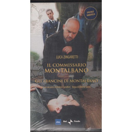 Il Commissario Montalbano, Gli Arancini Di Montalbano VHS Alberto Sironi Univideo – ZRLUS9505 Sigillato