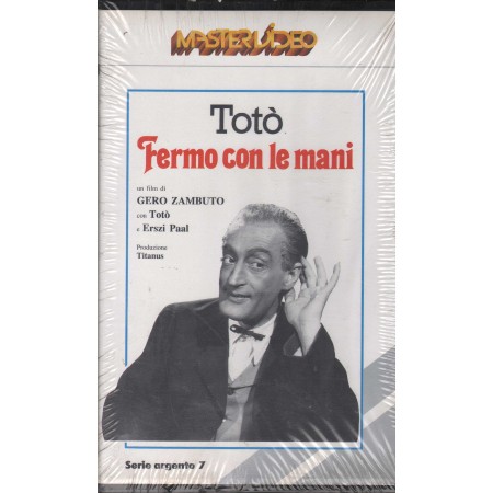 Totò, Fermo Con Le Mani VHS Gero Zambuto Univideo – CP7 Sigillato