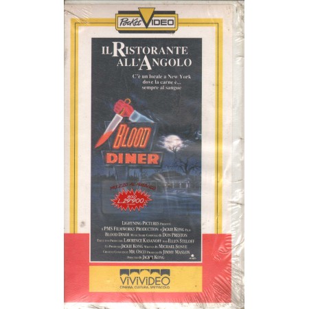 Il Ristorante All'Angolo VHS Jackie Kong Univideo – DRVS011004 Sigillato