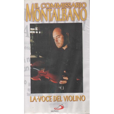 Il Commissario Montalbano, La Voce Del Violino VHS Alberto Sironi Univideo – 022845SA Sigillato