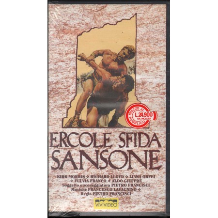 Ercole Sfida Sansone VHS Pietro Francisci Univideo – 51094 Sigillato