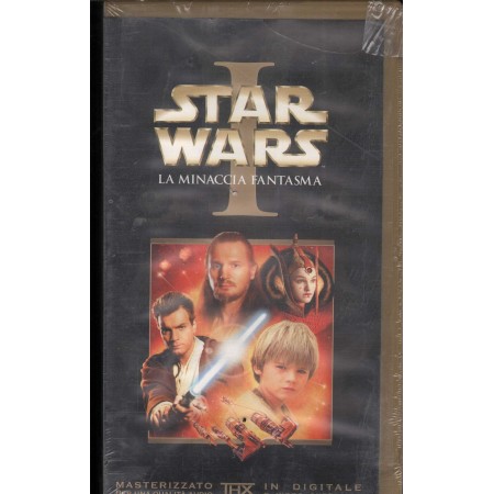 Star Wars: Episodio I - La Minaccia Fantasma VHS George Lucas Univideo – 14246SA Sigillato