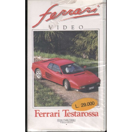 Ferrari Testarossa VHS Sergio Pininfarina Univideo – FV3 Sigillato