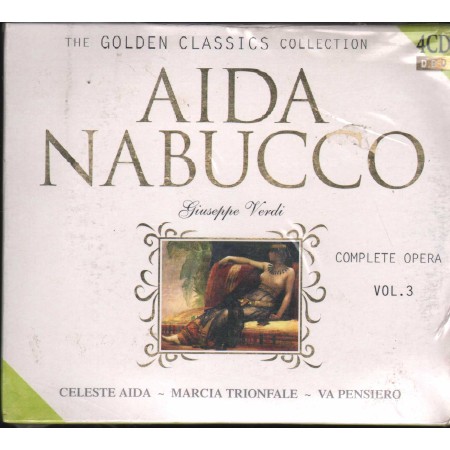 Various CD The Golden Classic Collection - Aida-Nabucco Azzurra - CLA4003 Sigillato