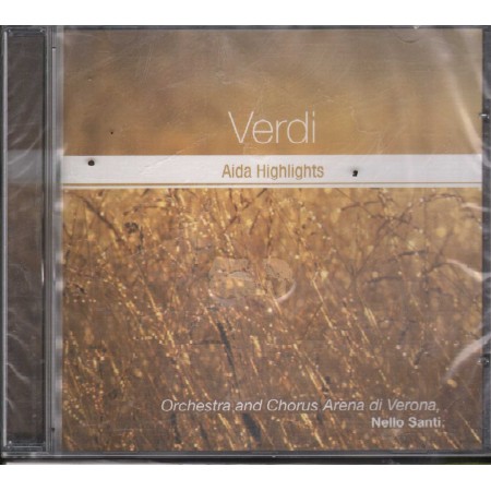 Giuseppe Verdi CD Aida Highlights Azzurra Music - CLA1033 Sigillato