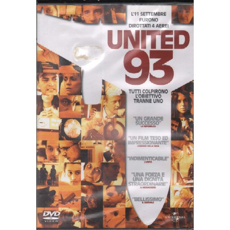 United 93 DVD Paul Greengrass Eagle Pictures - 8244687 Sigillato