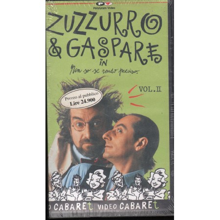 Zuzzurre E Gaspare, Non So Se Rendo Preciso Vol. 2 VHS G. Lazotti Univideo – 0857523 Sigillato