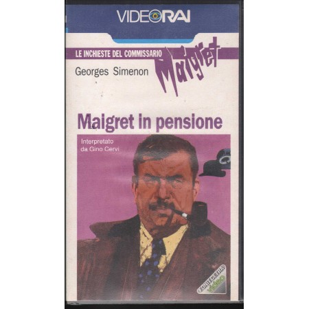 Le Inchieste Del Commissario Maigret, Maigret In Pensione  VHS Mario Landi Univideo – VRN2100 Sigillato