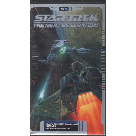 Star Trek: The Next Gener 5.1 VHS Univideo – PVS71068 Sigillato