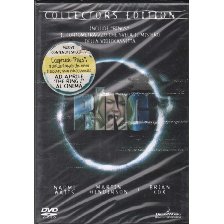 The Ring. Collector's Edition DVD Gore Verbinski Eagle Pictures - 8301511 Sigillato