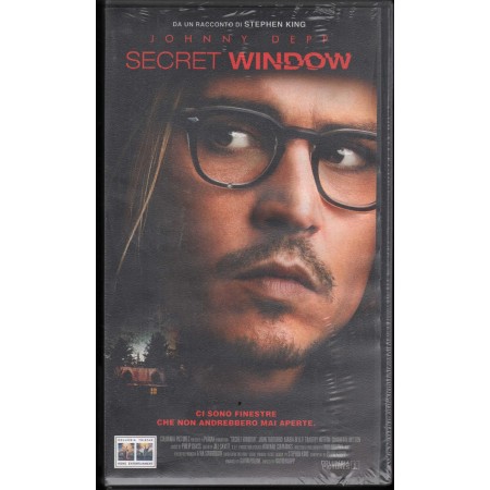 Secret Window VHS David Koepp Univideo – CC83852 Sigillato