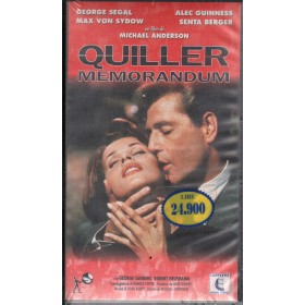 Quiller Memorandum VHS Michael Anderson Univideo – CI10262 Sigillato Quiller Memorandum VHS Michael Anderson Univideo – CI10262 Sigillato