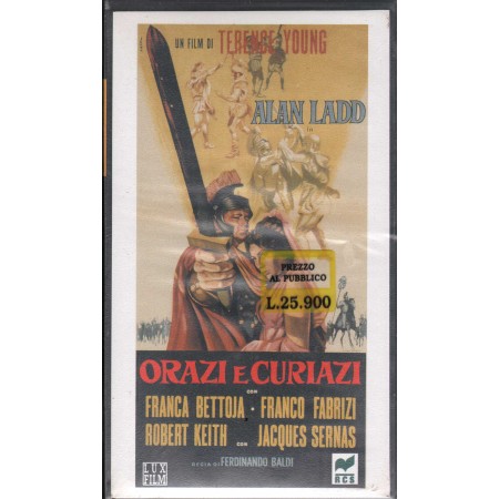 Orazi E Curiazi VHS Ferdinando Baldi Univideo - 22182 Sigillato