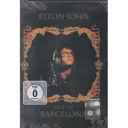 Elton John DVD Live In Barcelona Warner – 4509906802 Sigillato