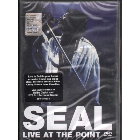 Seal DVD Live At The Point ZTT – 0349703362 Sigillato