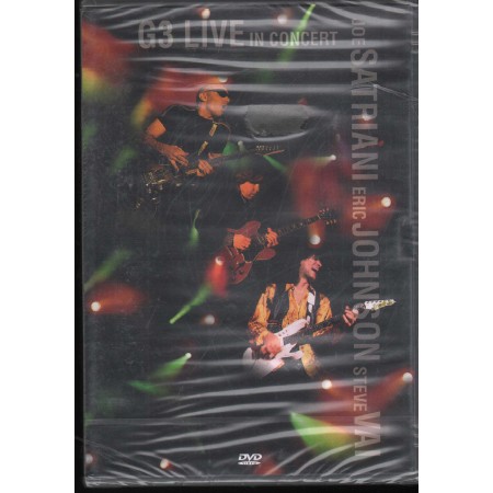 Joe Satriani, Eric Johnson DVD G3 Live In Concert SMV – 501579 Sigillato