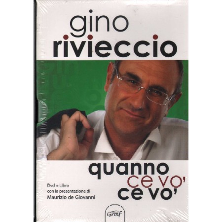 Quanno Ce Vo Ce Vo DVD - Libro Gino Rivieccio Eagle Pictures - GRF009 Sigillato