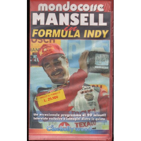 Mansell In Formula Indy VHS Mondocorse Univideo - CHV8155 Sigillato
