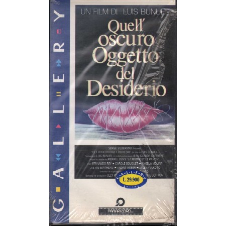 Quell'Oscuro Oggetto Del Desiderio VHS Luis Bunuel Univideo - VRTV22046 Sigillato
