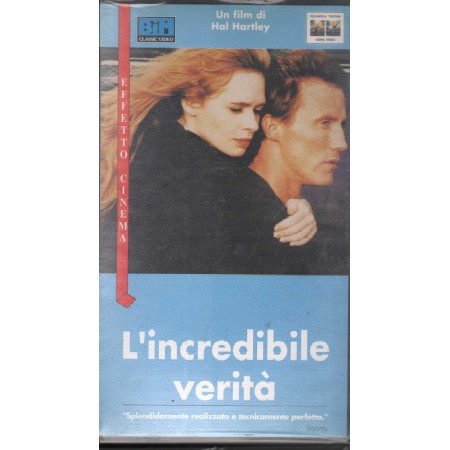 L'Incredibile Verita VHS Hal Hartley Univideo - CC32832 Sigillato
