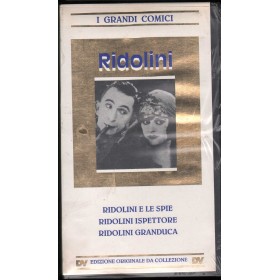 I Grandi Comici, Ridolini Vol. 2 VHS Larry Semon, Norman Taurog Univideo - DVK322 Sigillato I Grandi Comici, Ridolini Vol. 2 VHS Larry Semon, Norman Taurog Univideo - DVK322 Sigillato