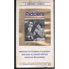 I Grandi Comici, Ridolini Vol. 3 VHS Larry Semon, Norman Taurog Univideo - DVK323 Sigillato I Grandi Comici, Ridolini Vol. 3 VHS Larry Semon, Norman Taurog Univideo - DVK323 Sigillato