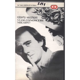 Roberto Vecchioni, Vuoi Conoscere Milady VHS Gabriele Cazzola Univideo - 071019 Sigillato Roberto Vecchioni, Vuoi Conoscere Milady VHS Gabriele Cazzola Univideo - 071019 Sigillato