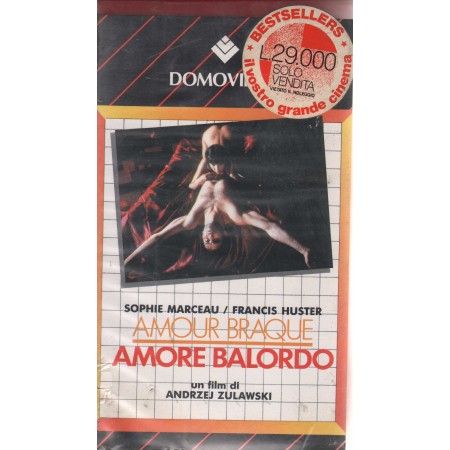 Amour Braque - Amore Balordo VHS Andrzej Zuławski Univideo - 33999 Sigillato