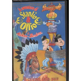 Le Avventure Di Stanlio & Ollio, Il Calumet Della Pace VHS Hanna Barbera Univideo - EHVVDST0010 Nuovo Le Avventure Di Stanlio & Ollio, Il Calumet Della Pace VHS Hanna Barbera Univideo - EHVVDST0010 Nuovo