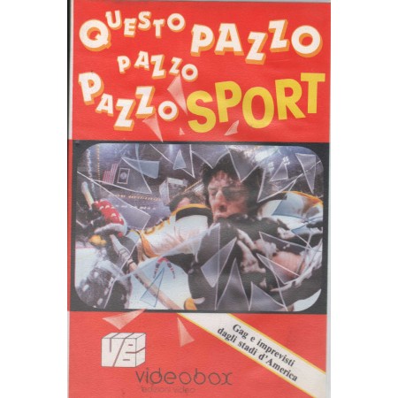 Questo Pazzo Pazzo Pazzo Sport VHS Giorgio Teruzzi Univideo - 011154 Sigillato